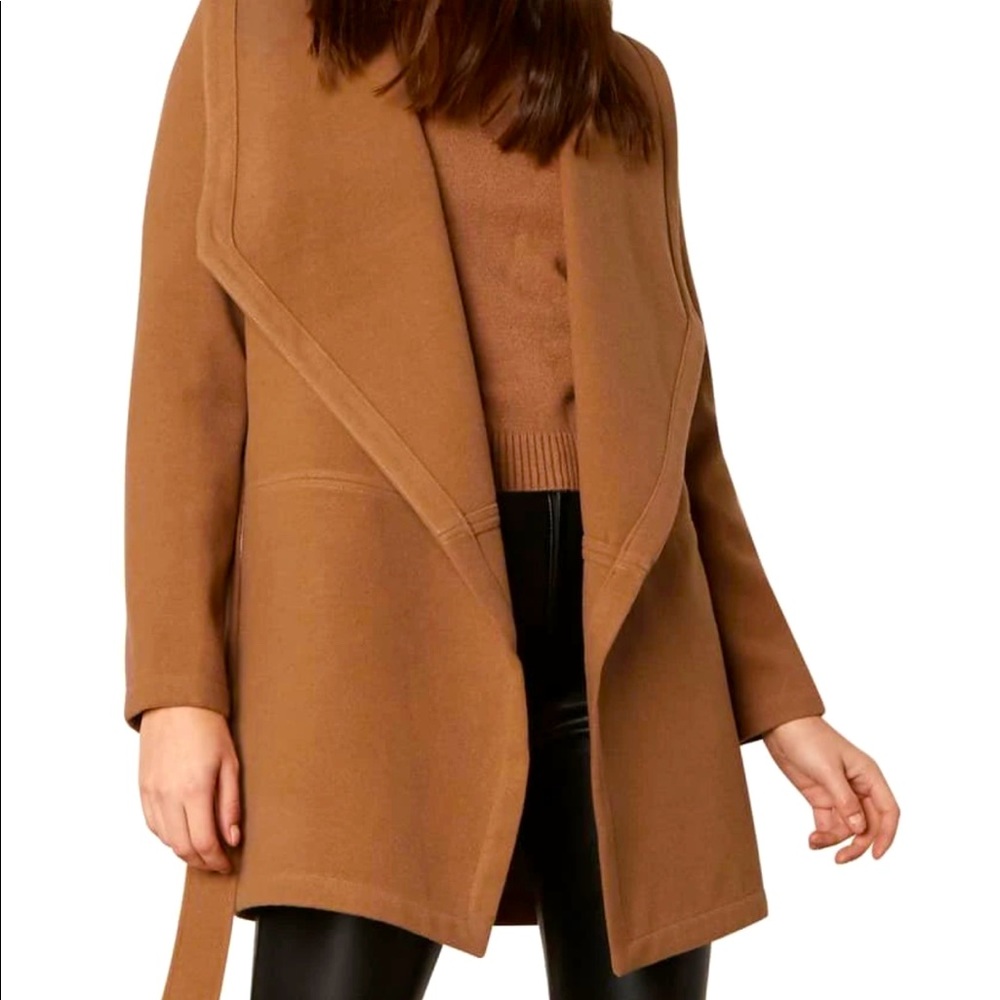 COPY - BB Dakota Camel Coat - Fall Fashion